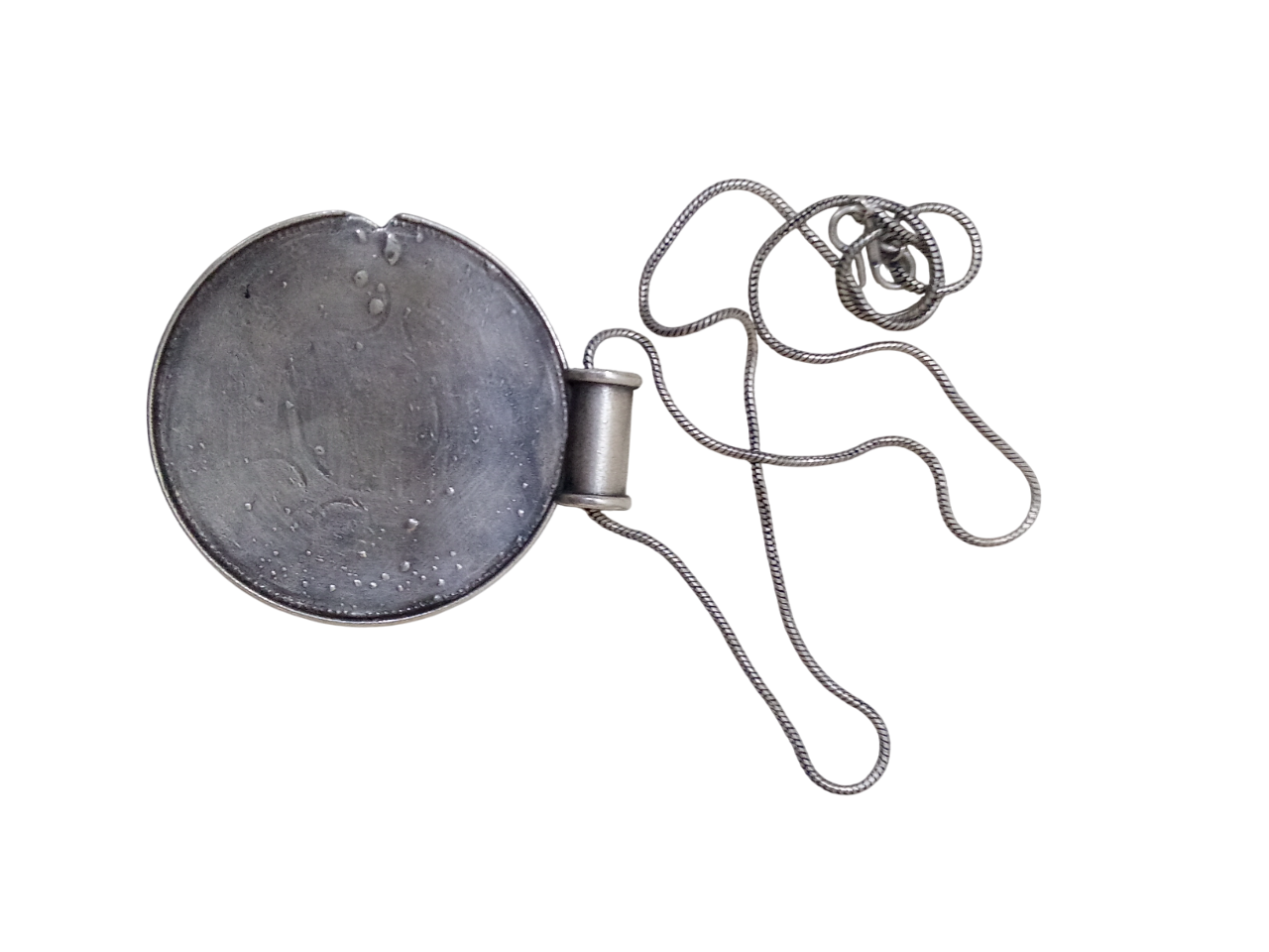 Women German Silver Tibetan Pendant Necklace Girls Tribal Tibetan Women Brass Pendant By Kalra Creations