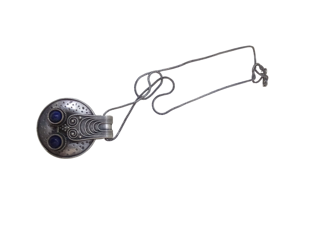 Women German Silver Tibetan Pendant Women & Girls Tribal Tibetan Necklace Women Pendant By Kalra Creations