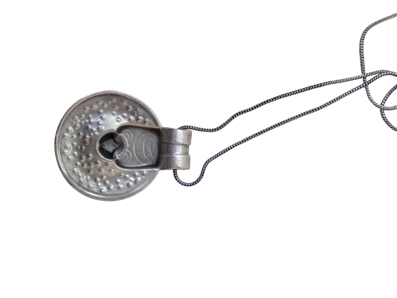 Women German Silver Tibetan Pendant Women & Girls Tribal Tibetan Necklace Women Pendant By Kalra Creations