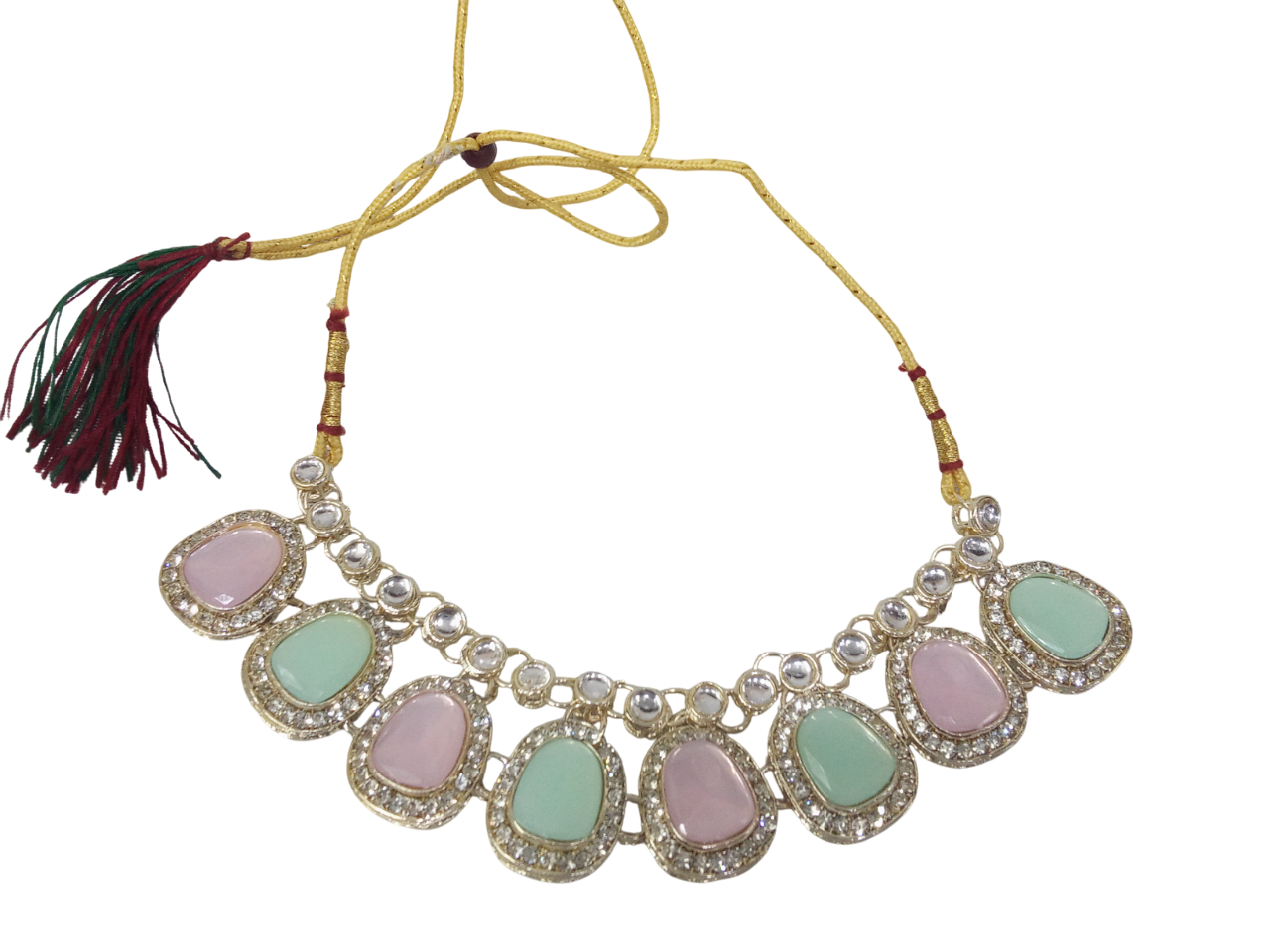 Gold Plated Women Wedding Jewellery Necklace Set Stylish Antique Girls Pendant By Kalra Creations