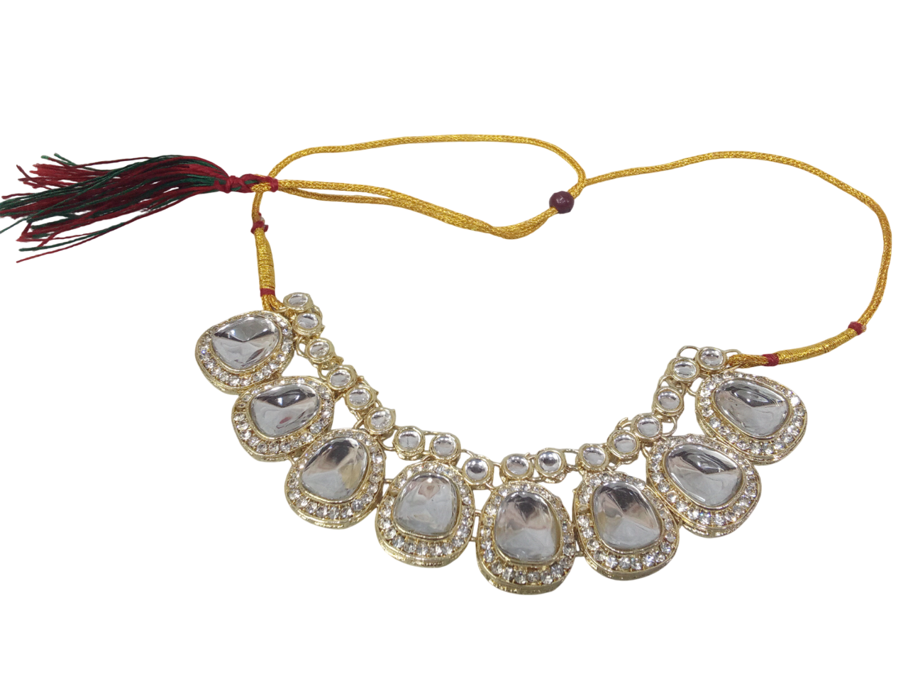 Gold Plated Women Wedding Jewellery Necklace Set Stylish Antique Girls Pendant By Kalra Creations