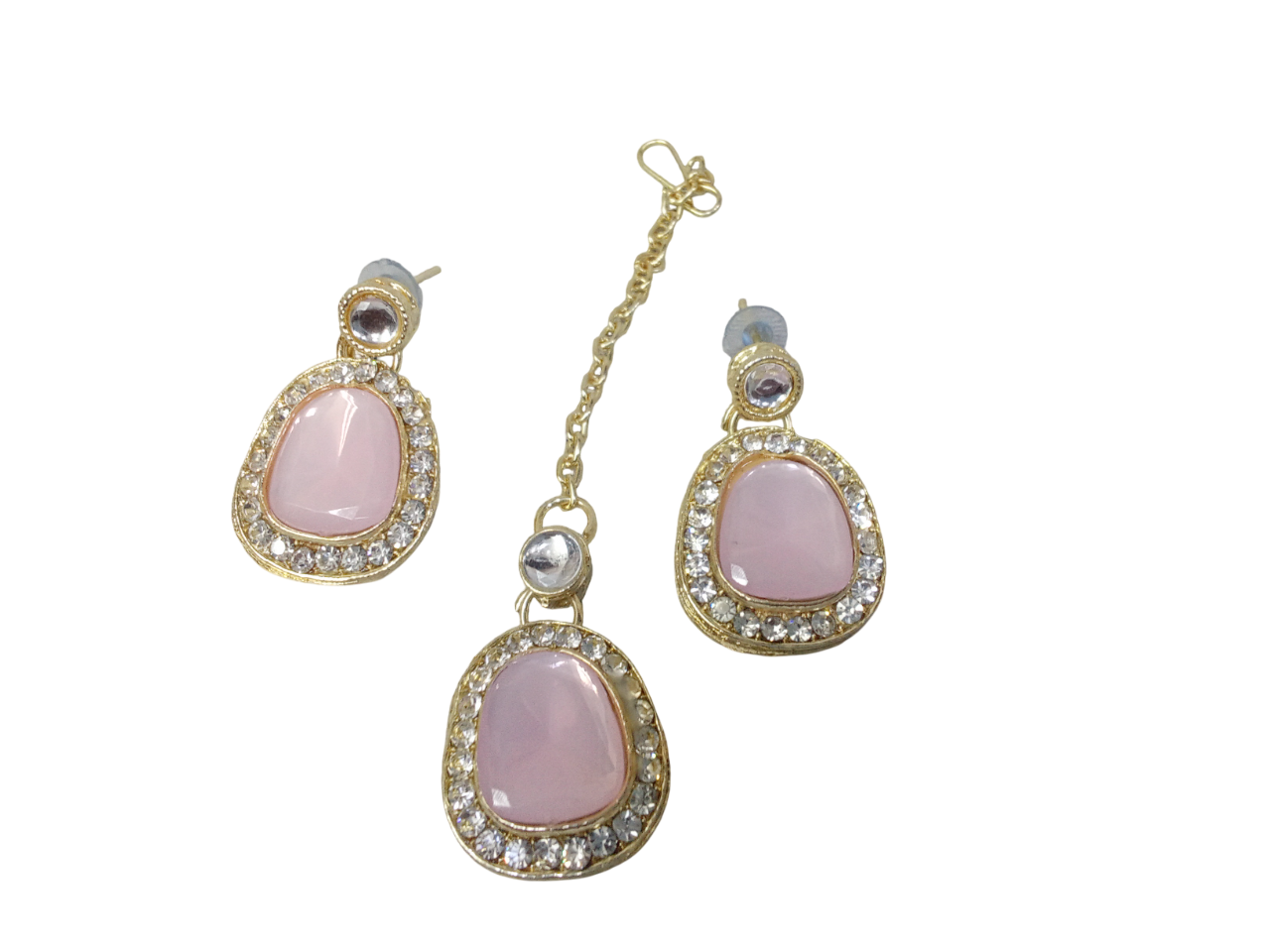 Women Gold Plated Women Wedding Jewellery Necklace Set Stylish Girls Pendant By Kalra Creations