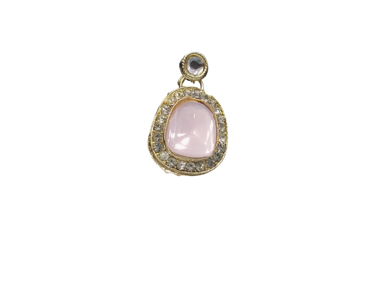 Women Gold Plated Women Wedding Jewellery Necklace Set Stylish Girls Pendant By Kalra Creations