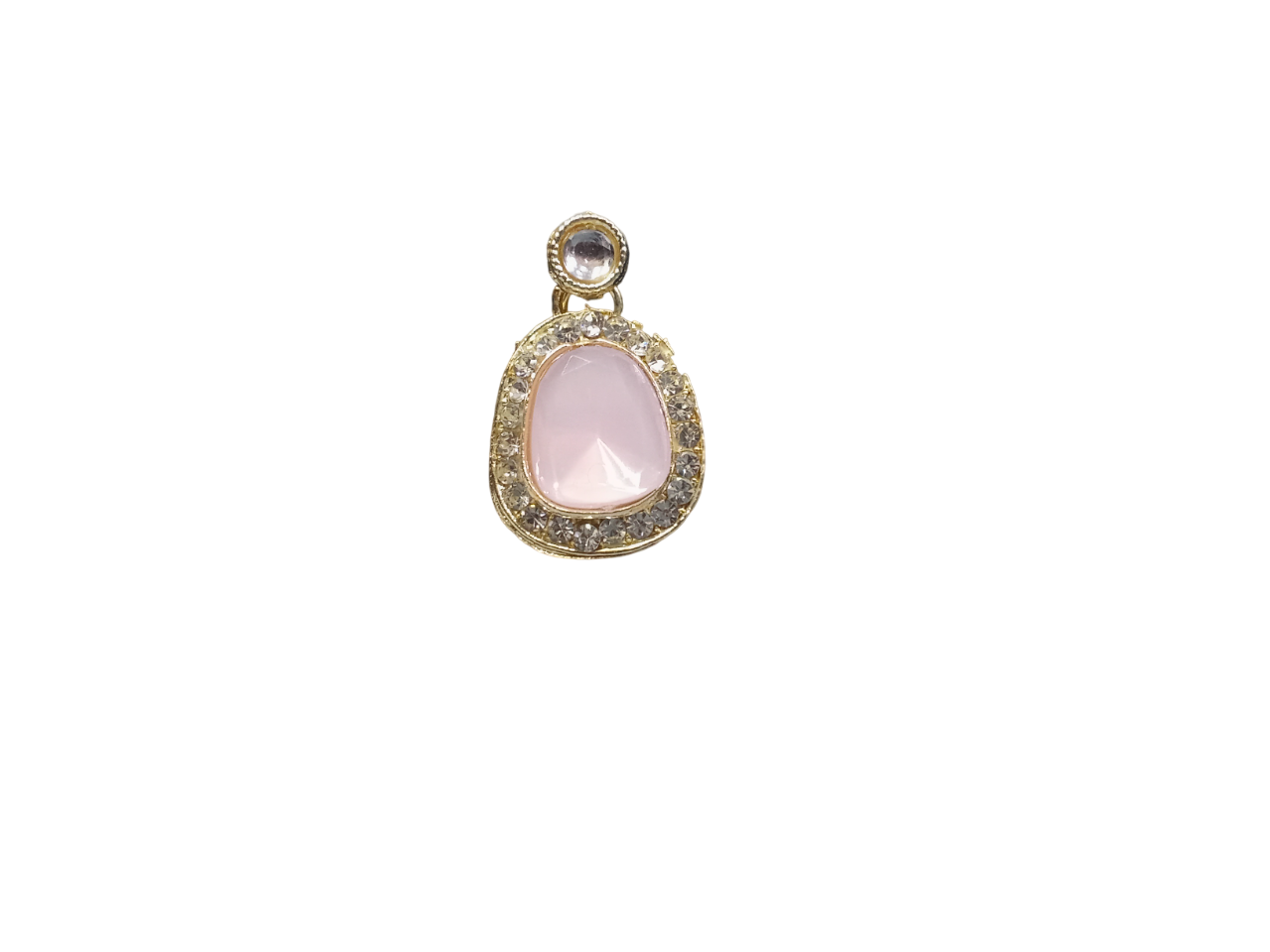 Women Gold Plated Women Wedding Jewellery Necklace Set Stylish Girls Pendant By Kalra Creations