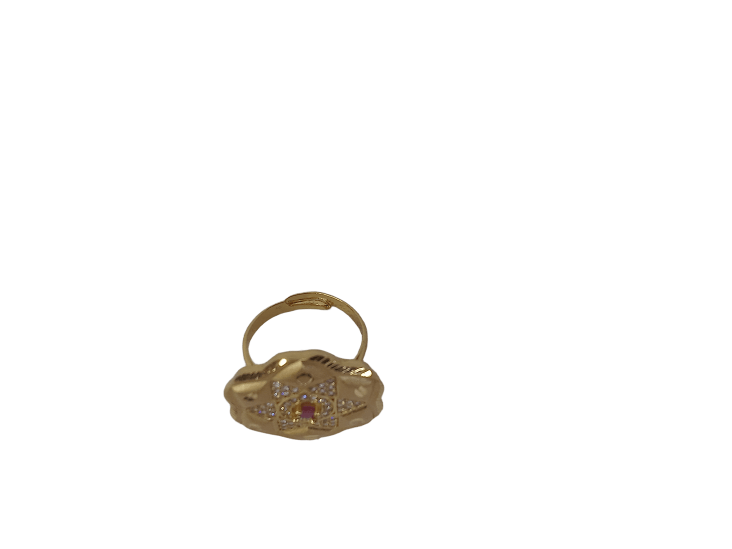 Style Speaks India Polki Adjustable Kundan Rings for Women Bollywood By Kalra Creations