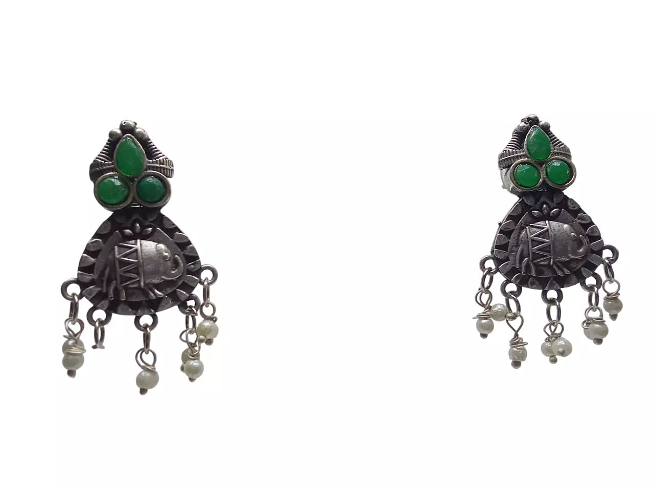 Women Earrings Jewelry Indian Bollywood Style Bridal Brass Earrings By Kalra Creations