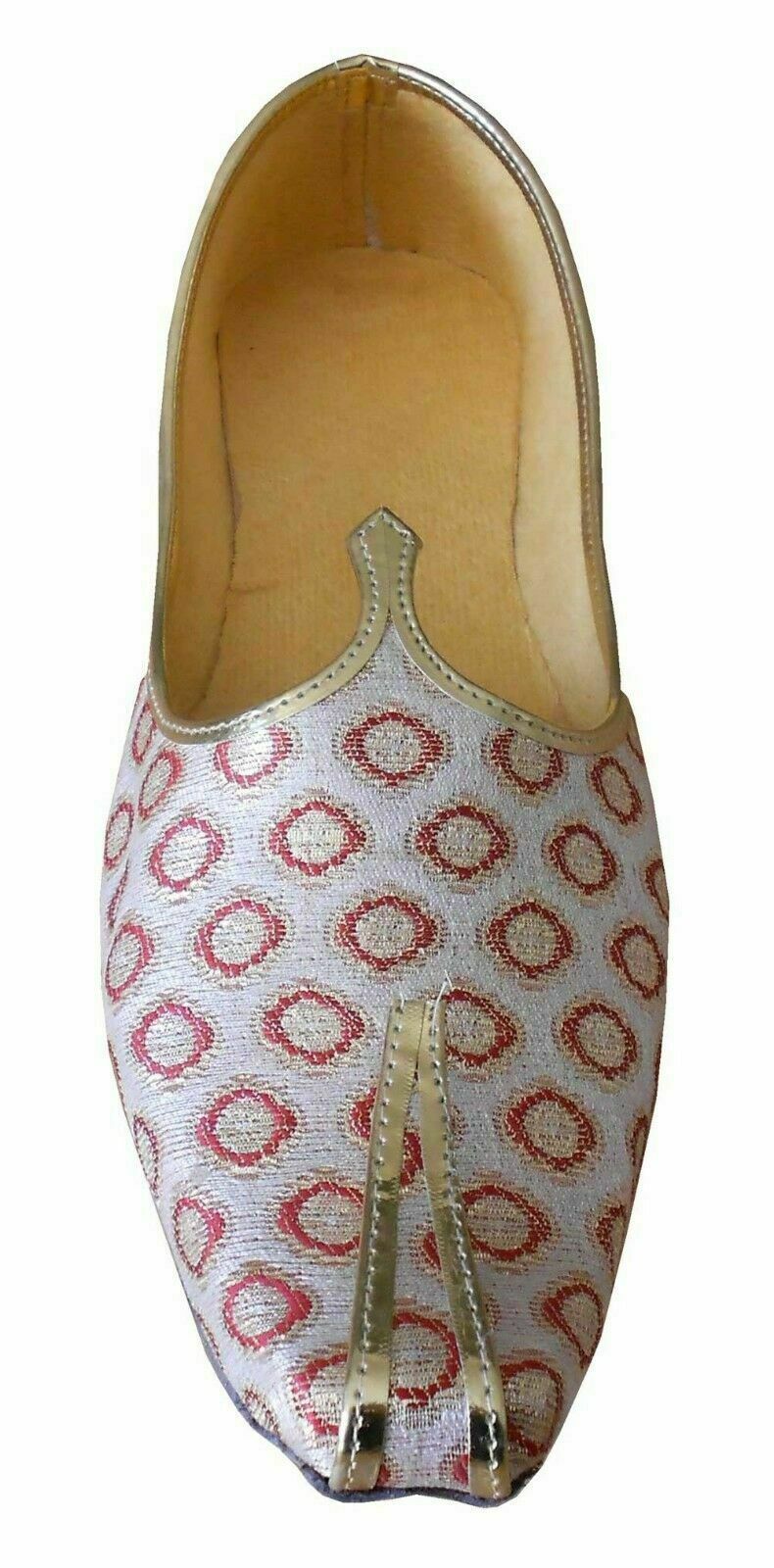 By Kalra Creations Men Shoes Indian Wedding Handmade Leather Mojaries Indian Jutties Flip-Flops Flat US 16