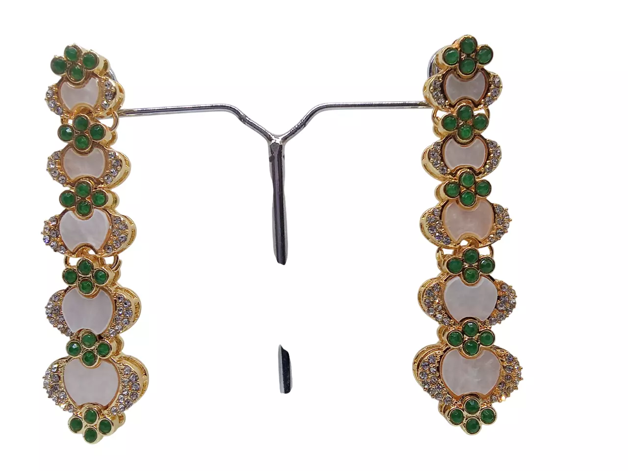 Women Earrings Indian Bollywood Gold Plated Valentine's Day Gift By Kalra Creations