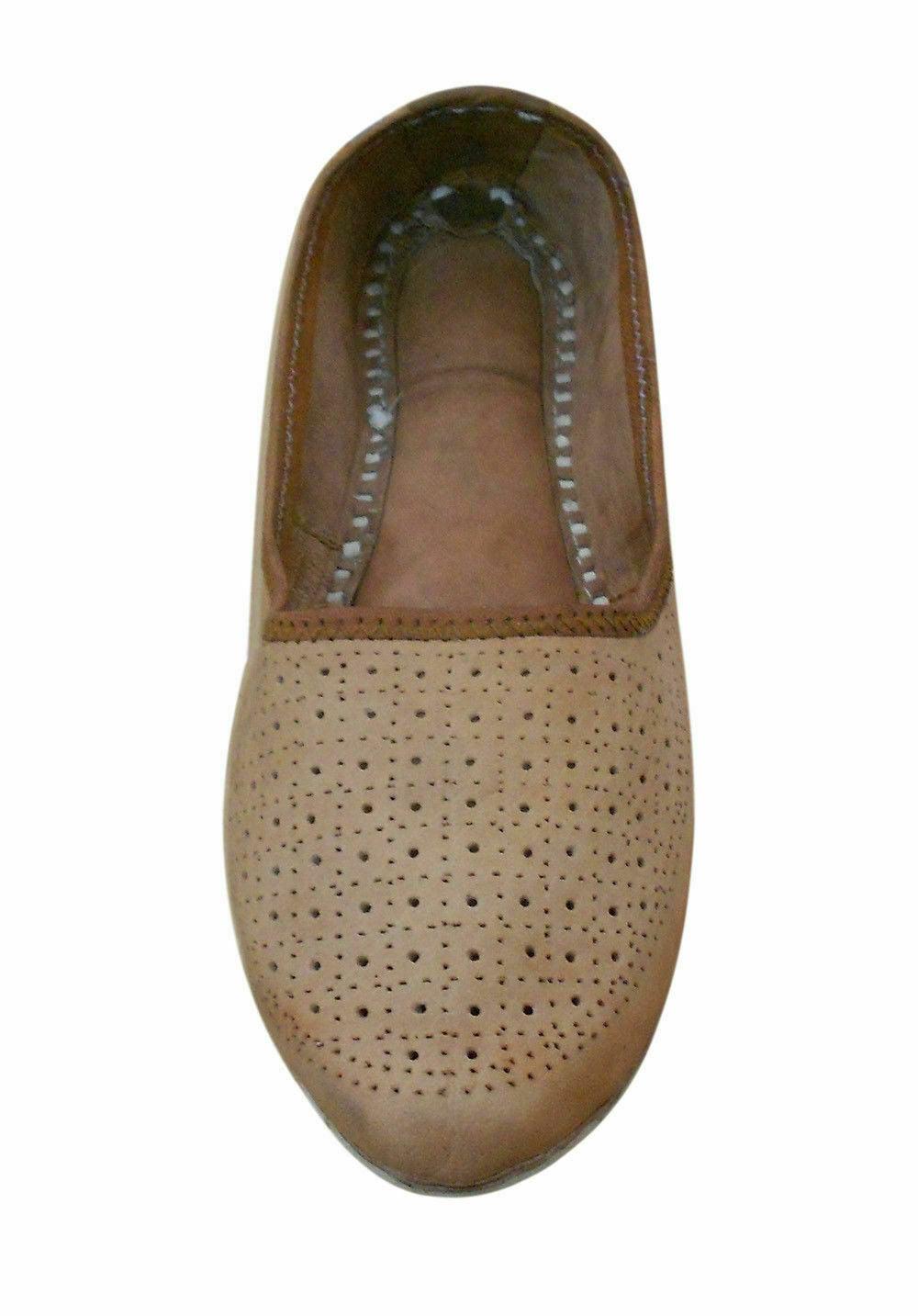 By Kalra Creations Men Shoes Indain Traditional Camel Jutties Espadrilles Mojaries Loafers & Slip Flip-Flops Flat US 11