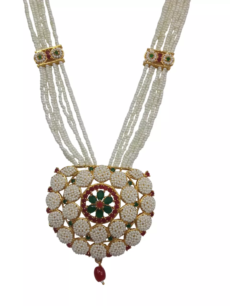 Women Jewellery Necklace Set Gold Plated Antique Wedding Girls Pendant By Kalra Creations