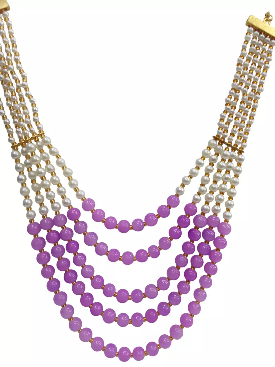 Women Jewellery Necklace Latest Stylish Design Fancy Pearl Necklace Jewelry By Kalra Creations