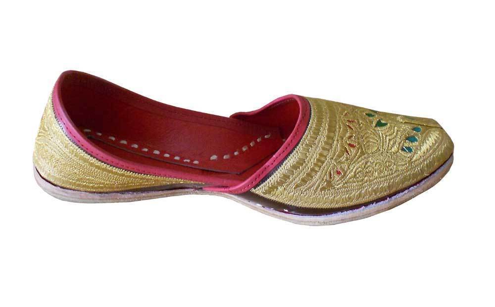 By Kalra Creations Men Shoes Indian Wedding Jutties Leather Mojaries Loafers & Slip Ons Flip-Flops Flat US 8-11