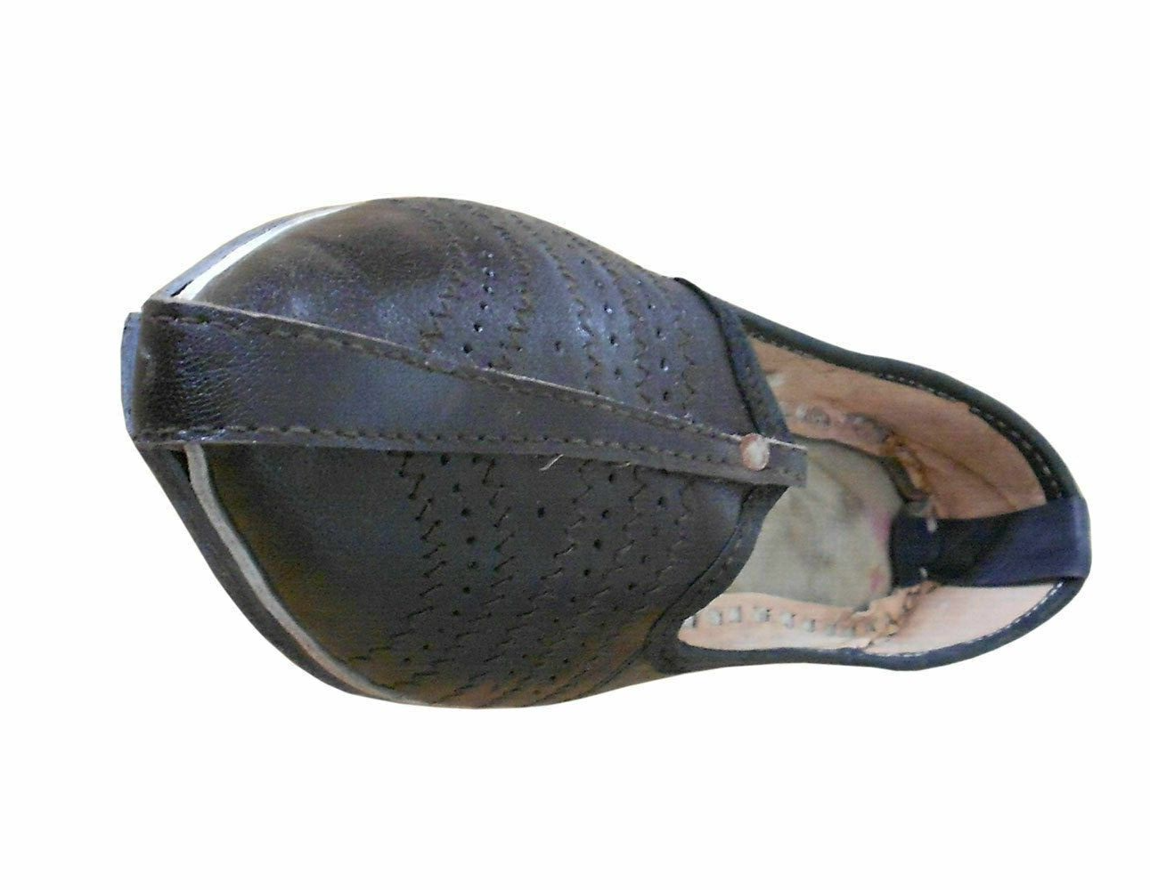 By Kalra Creations Men Shoes Traditional Mojaries Indian Jutties Handmade Leather Khussa Flip-Flops Flat US 8