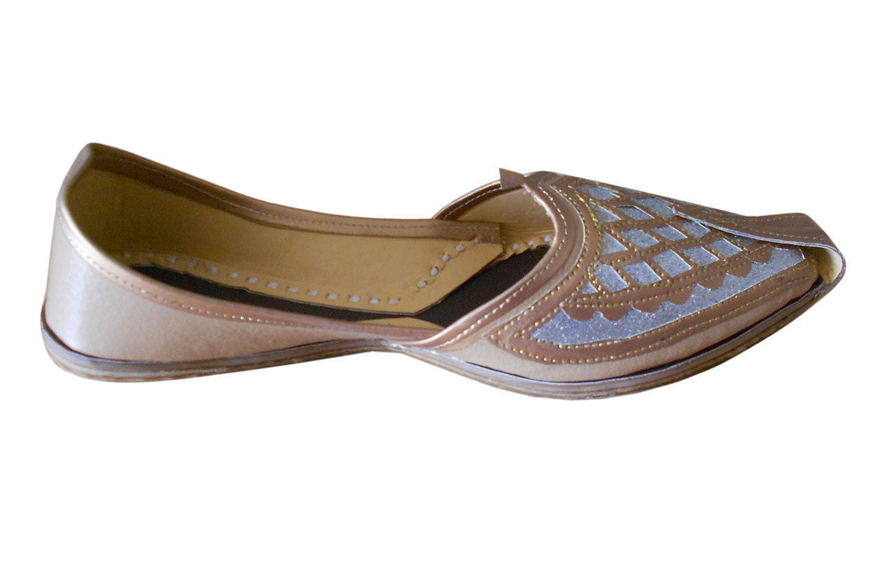By Kalra Creations Men Shoes Handmade Mojaries Indian Ethnic Punjabi Jutties Leather Loafers Camel Khussa Flip-Flop US 7-9