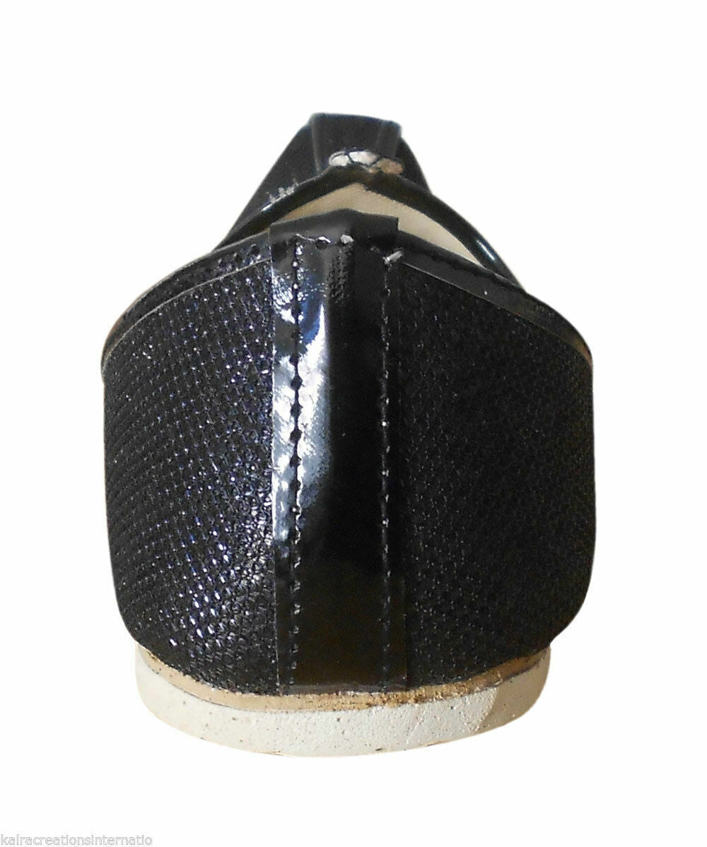 By Kalra Creations Men Shoes Traditional Wedding Jutties Handmade Loafers Black Mojaries Flip-Flops Flat US 6-9