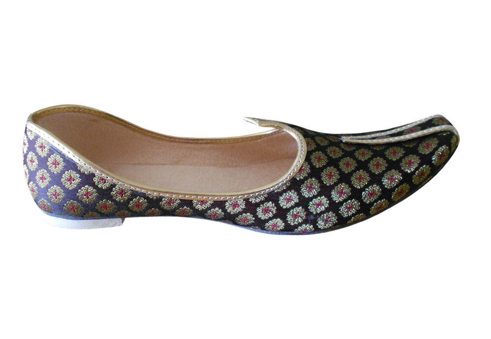 By Kalra Creations Men Shoes Indian Mojaries Sherwani Khussa Groom Party Ethnic Jutties Loafers & Slip Ons Flip-Flops Flat US 6-10