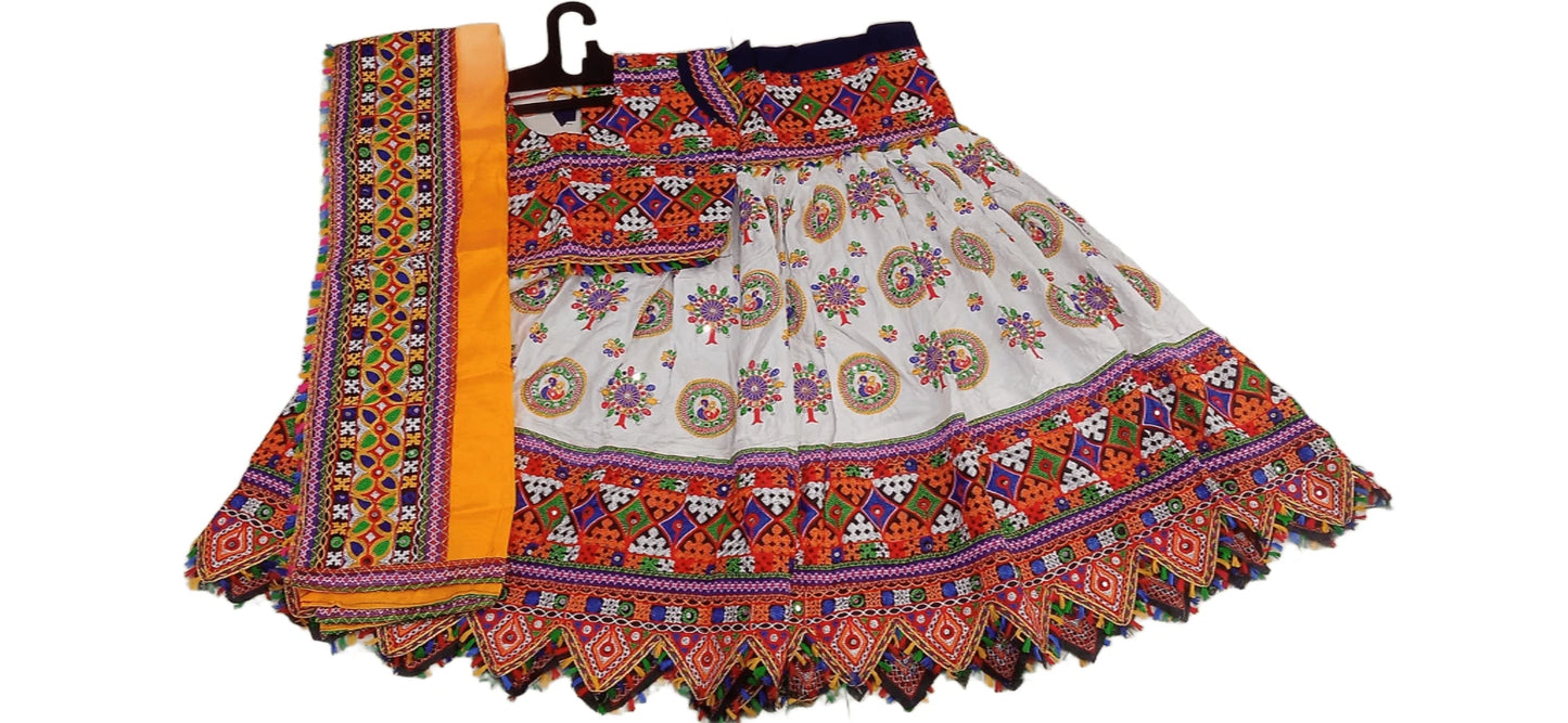 Traditional Navratri Chaniya Choli | Garba Dandiya Lehenga for Women