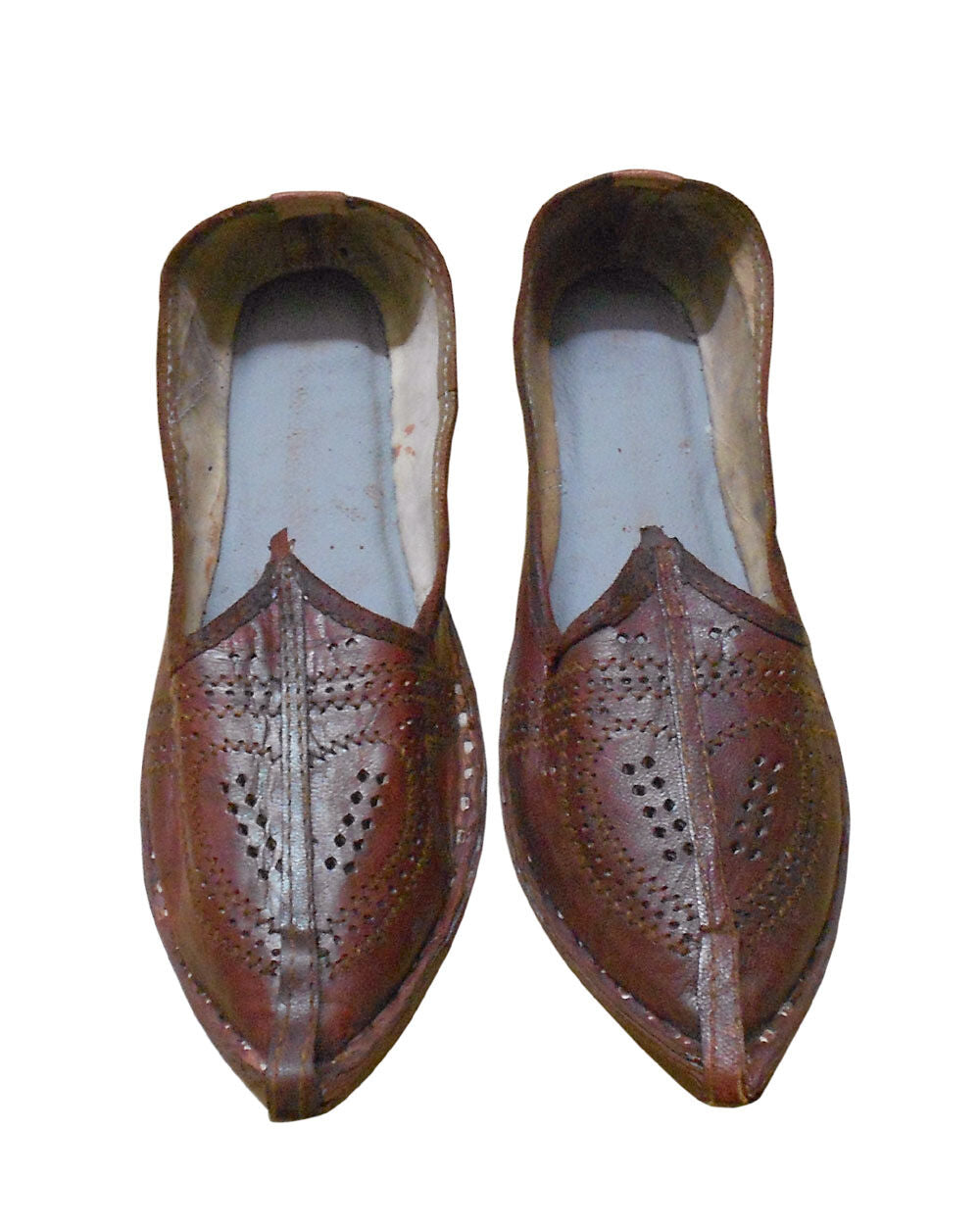 By Kalra Creations Men Shoes Handmade Casual Leather Indian Mojaries Loafers & Slip Ons Jutties Flip Flops Flat US 8