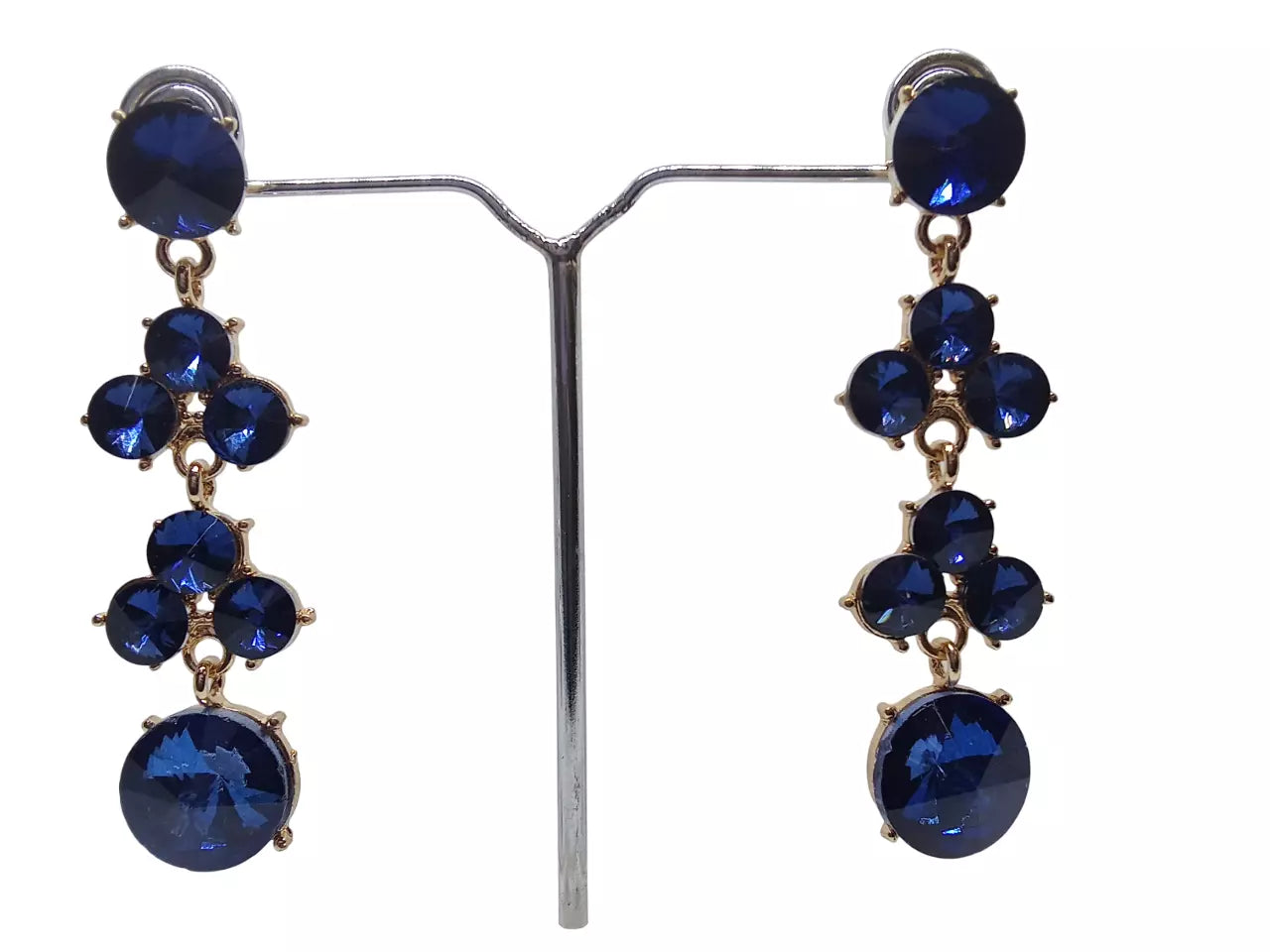 Korean Rose Gold Plated Studded Earring Effect Stud Earrings Girl By Kalra Creations