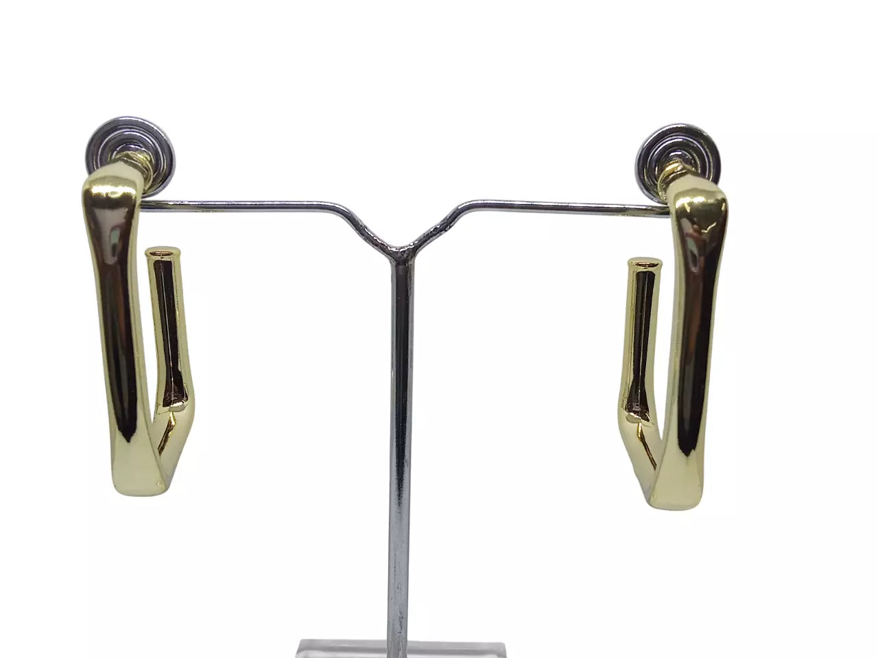 Korean Gold Plated Studded Earring Effect Stud Earrings For Girl By Kalra Creations