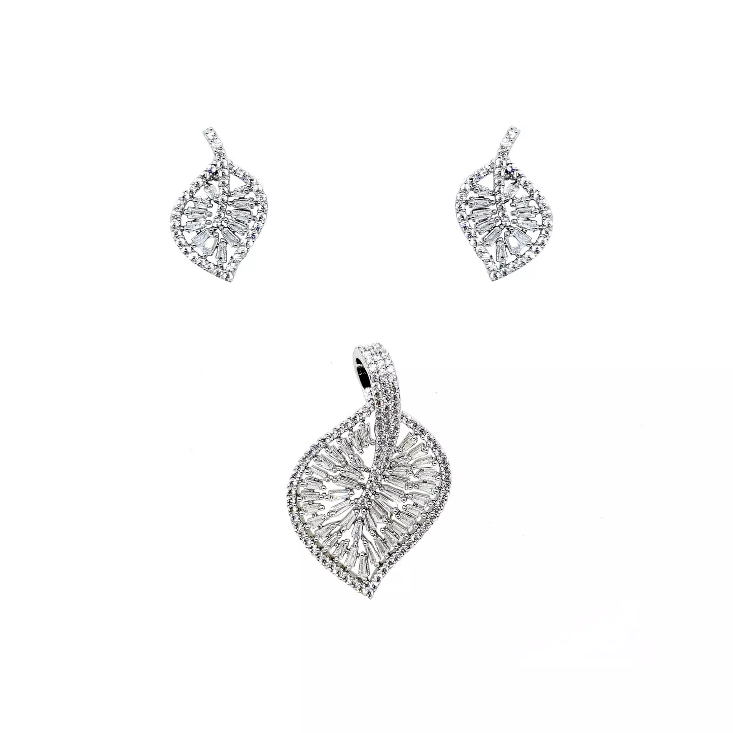 Women Pendant With Earring Indian Silver Plated Jerkin Nags Bollywood Copper By Kalra Creations