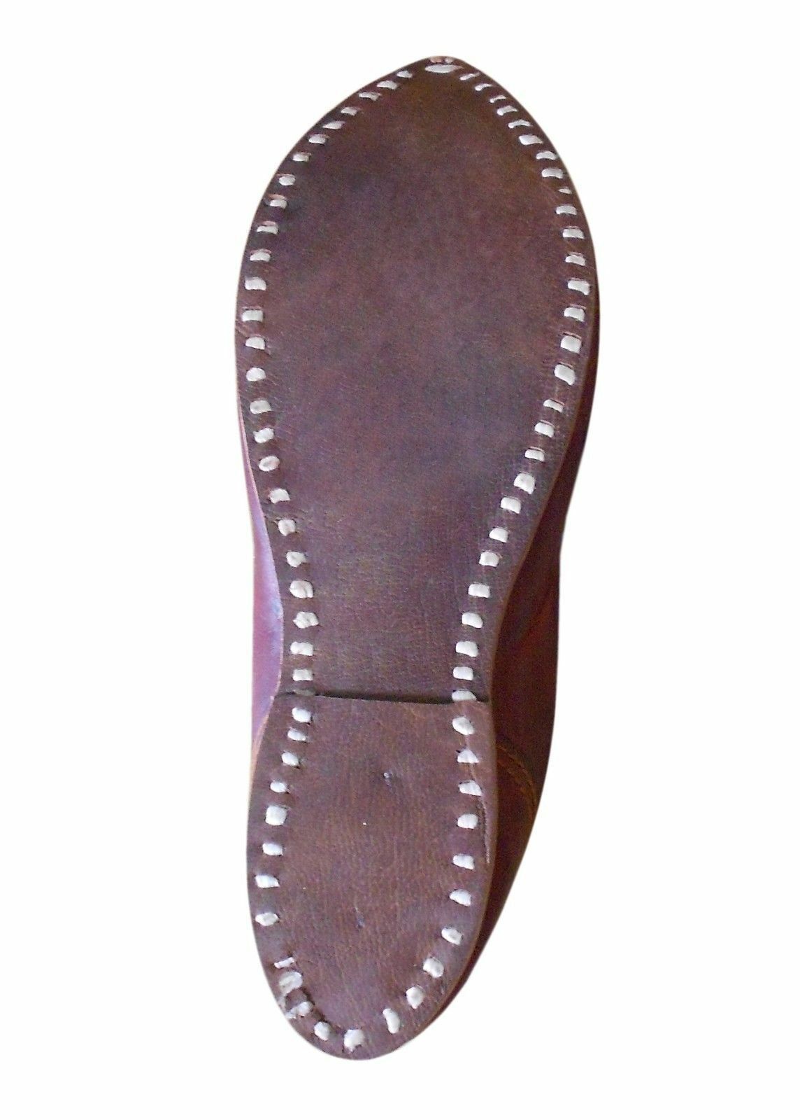 By Kalra Creations Men Shoes Leather Mojaries Indian Handmade Genuine Cherry Jutties Flip-Flops Flat US 9