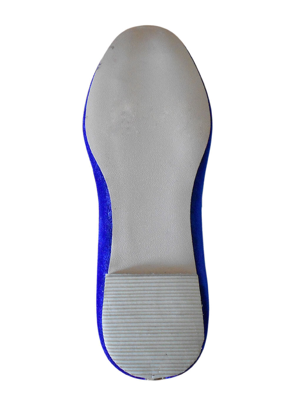 By Kalra Creations Men Shoes Sherwani Mojaries Indian Jutties Groom Blue Khussa Loafers & Slip Ons Flip-Flops Flat US 6-7
