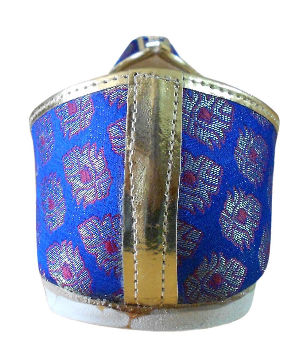 By Kalra Creations Men Shoes Indian Wedding Mojaries Handmade Groom Jutties Loafers & Slip Ons Flip-Flops Flat US 6-9