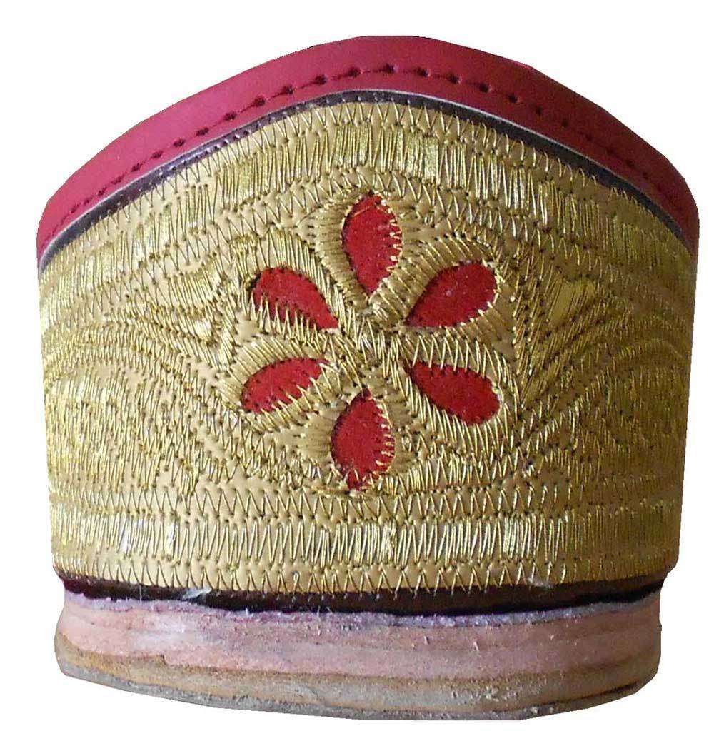 By Kalra Creations Men Shoes Indian Wedding Jutties Leather Mojaries Loafers & Slip Ons Flip-Flops Flat US 8-11