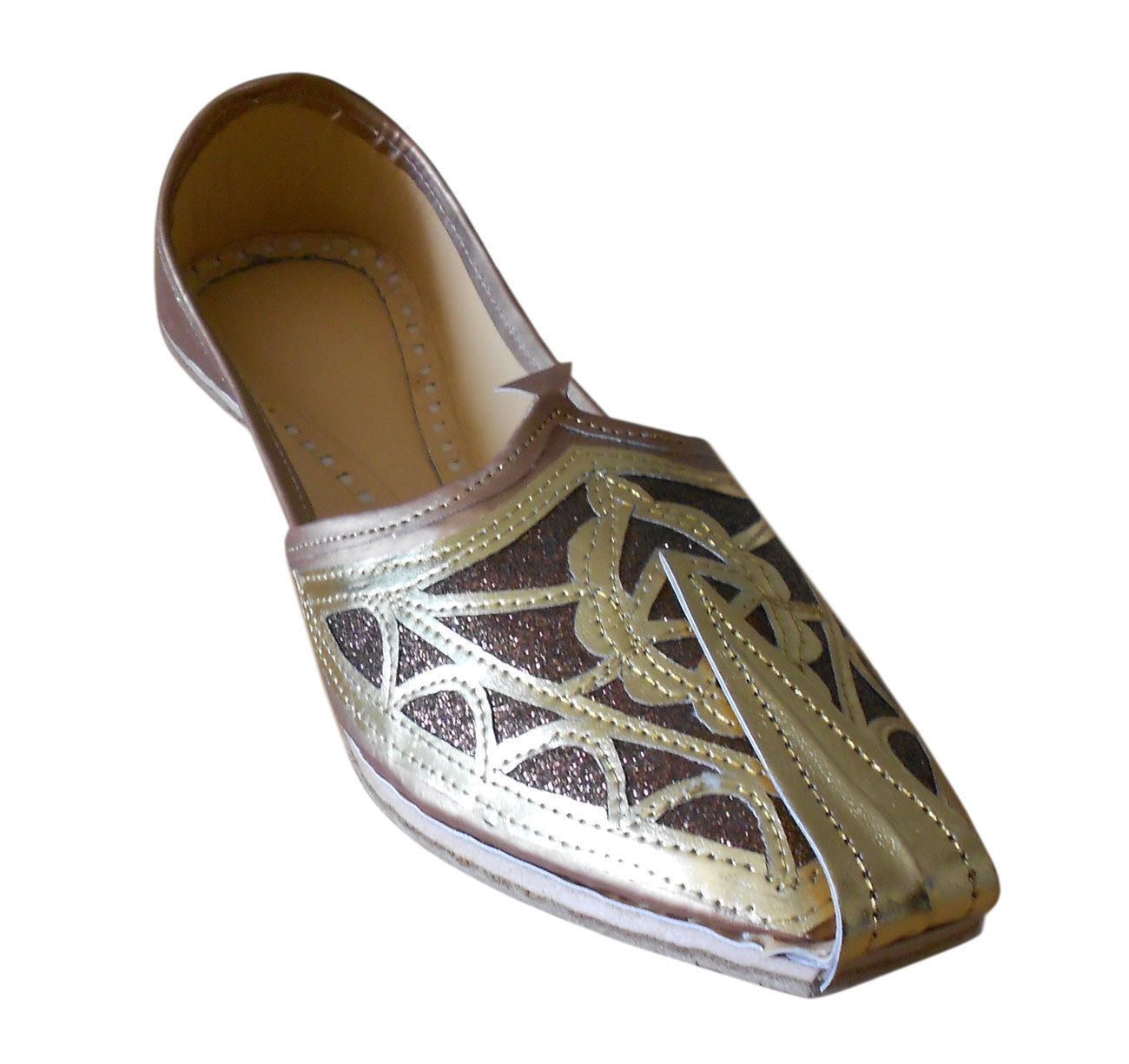 By Kalra Creations Men Shoes Traditional Handmade Leather Mojaries Punjabi Jutties Khussa Flip-Flops Flat US 7-9