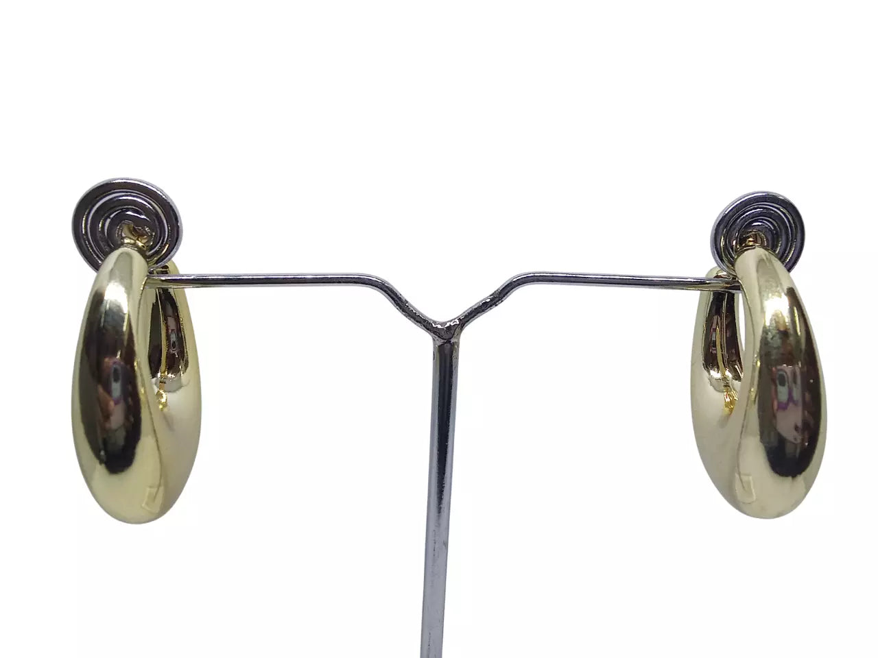 Korean Gold Plated Studded Earring Effect Stud Earrings Women And Girl By Kalra Creations