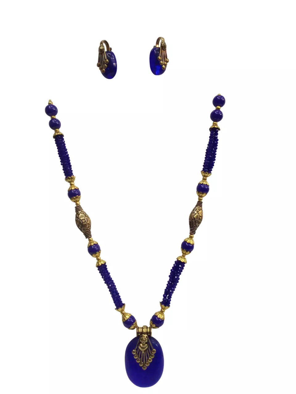 Beauty Pendant Necklace for Women & Girls Neck Chain Locket Fancy Stylish By Kalra Creations