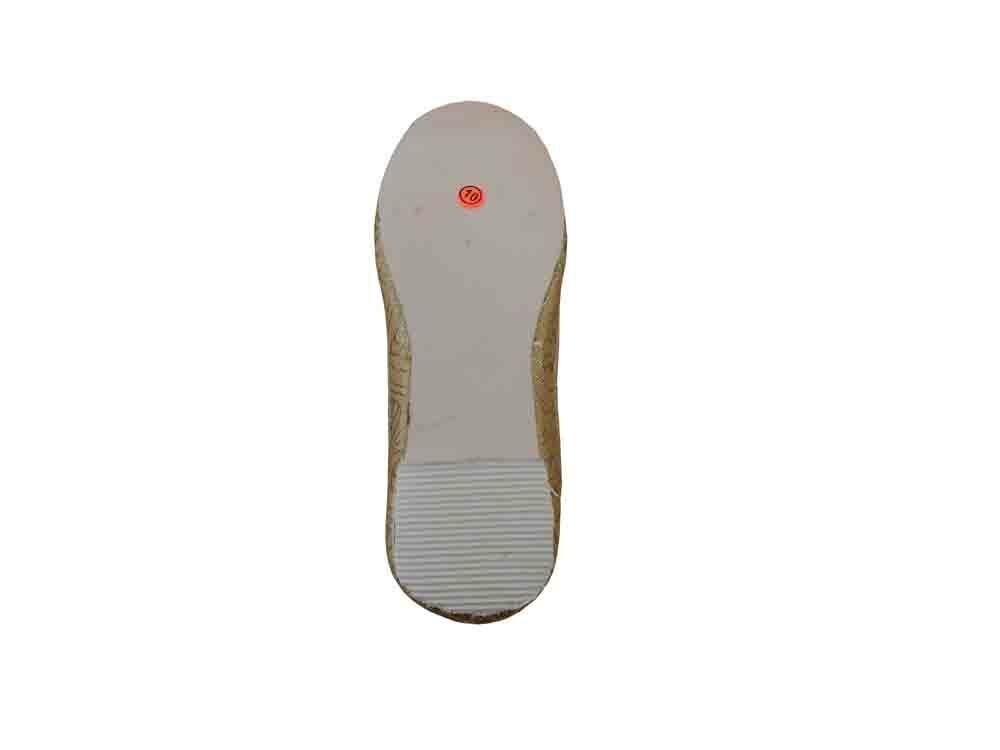 By Kalra Creations Men Shoes Indian Sherwani Handmade Punjabi Mojaries Khussa Golden Flip-Flops Flat US 6-7