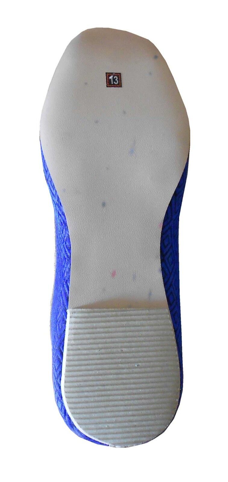 By Kalra Creations Men Shoes Leather Mojaries Blue Loafers & Slip Handmade Sherwani Jutties Flip-Flops Flat US 6-11