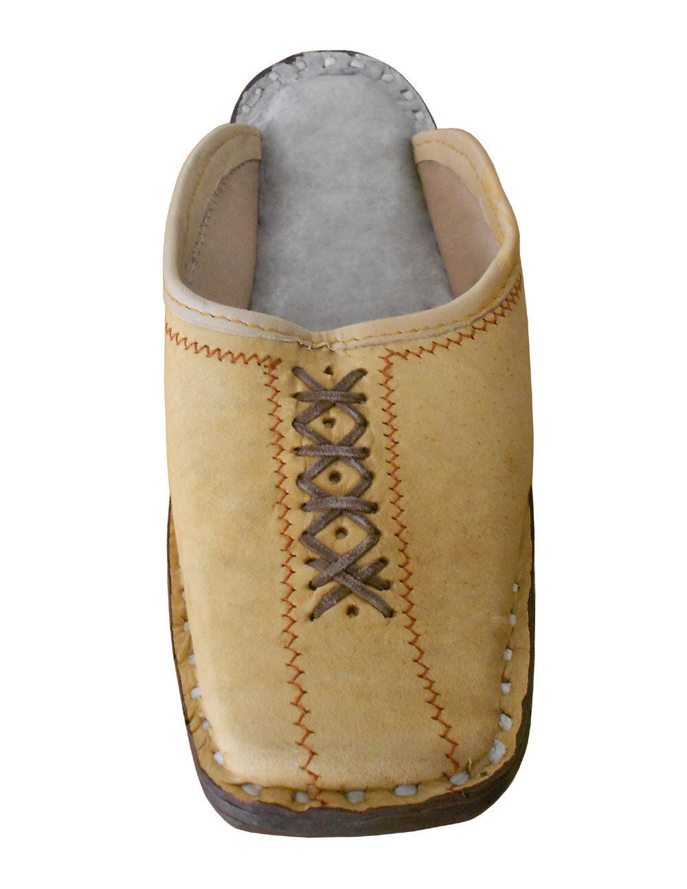By Kalra Creations Men Slippers Leather Mojaries Handmade Camel Jutties Loafers & Slip Ons Flip-Flops Flat US 6-8