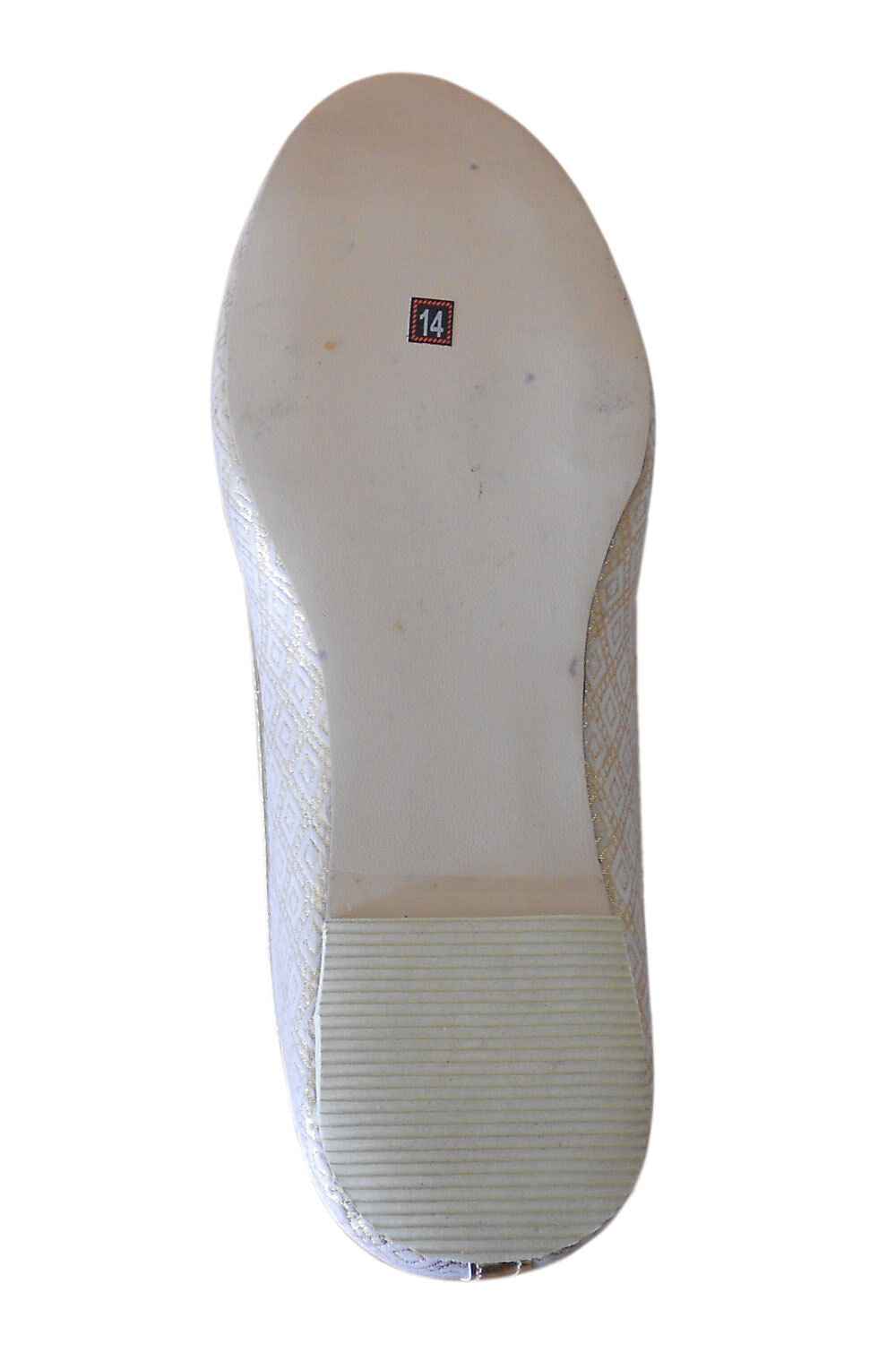 By Kalra Creations Men Shoes Indian Traditional Wedding Jutties Handmade Cream Groom Mojaries Flip-Flops US 6-12
