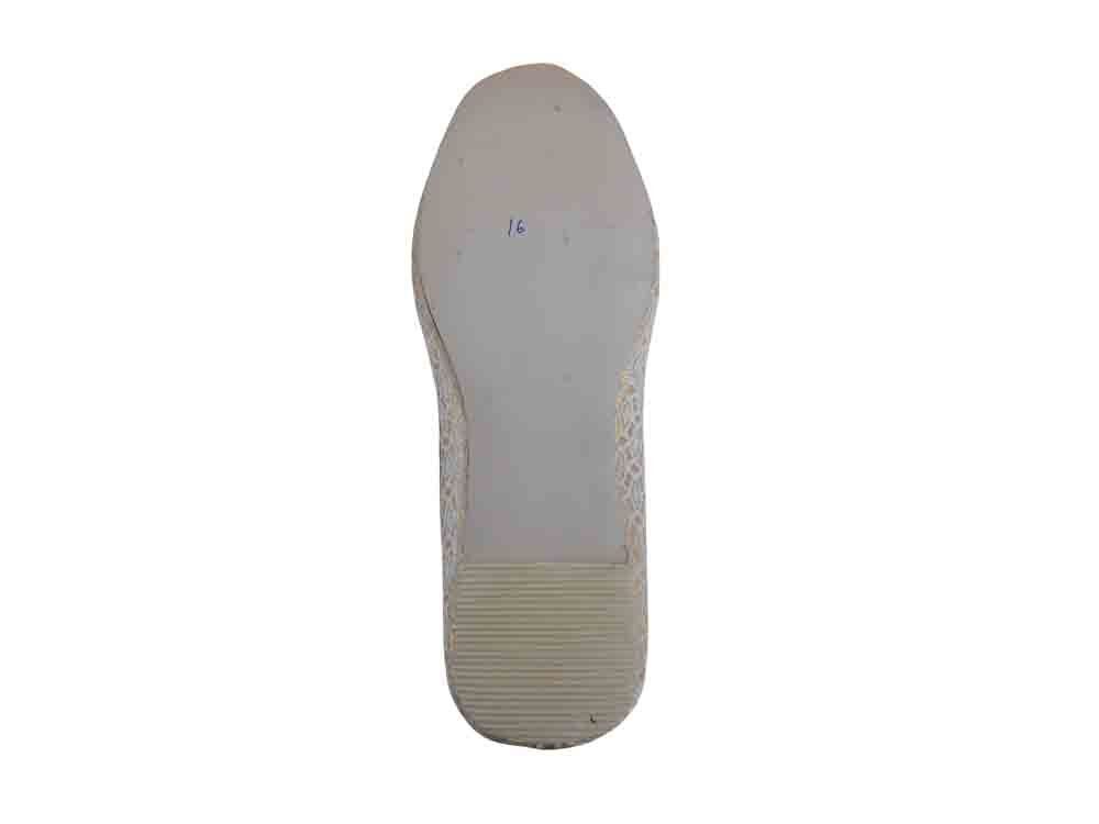 By Kalra Creations Men Shoes Traditional Wedding Punjabi Jutties Handmade Cream Mojaries Flip-Flops Flat US 6-12