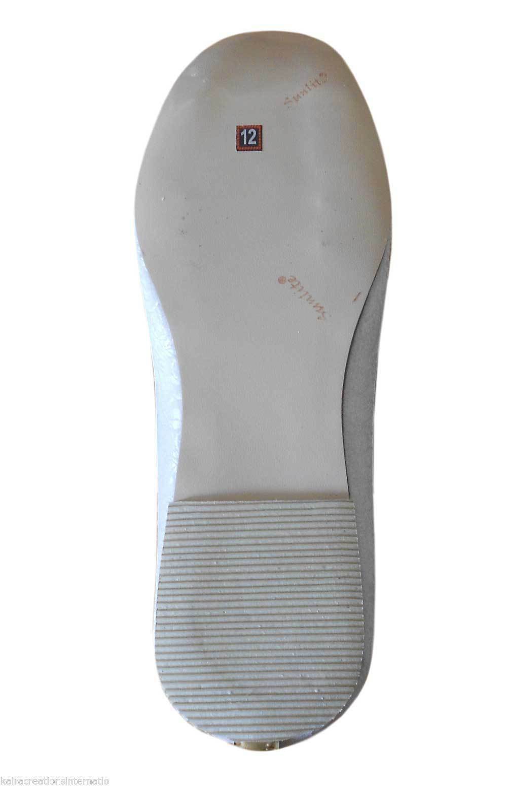 By Kalra Creations Men Shoes Indian Mojaries Wedding Jutties White Groom Khussa Loafers & Slip Ons Flip-Flops Flat US 7/8