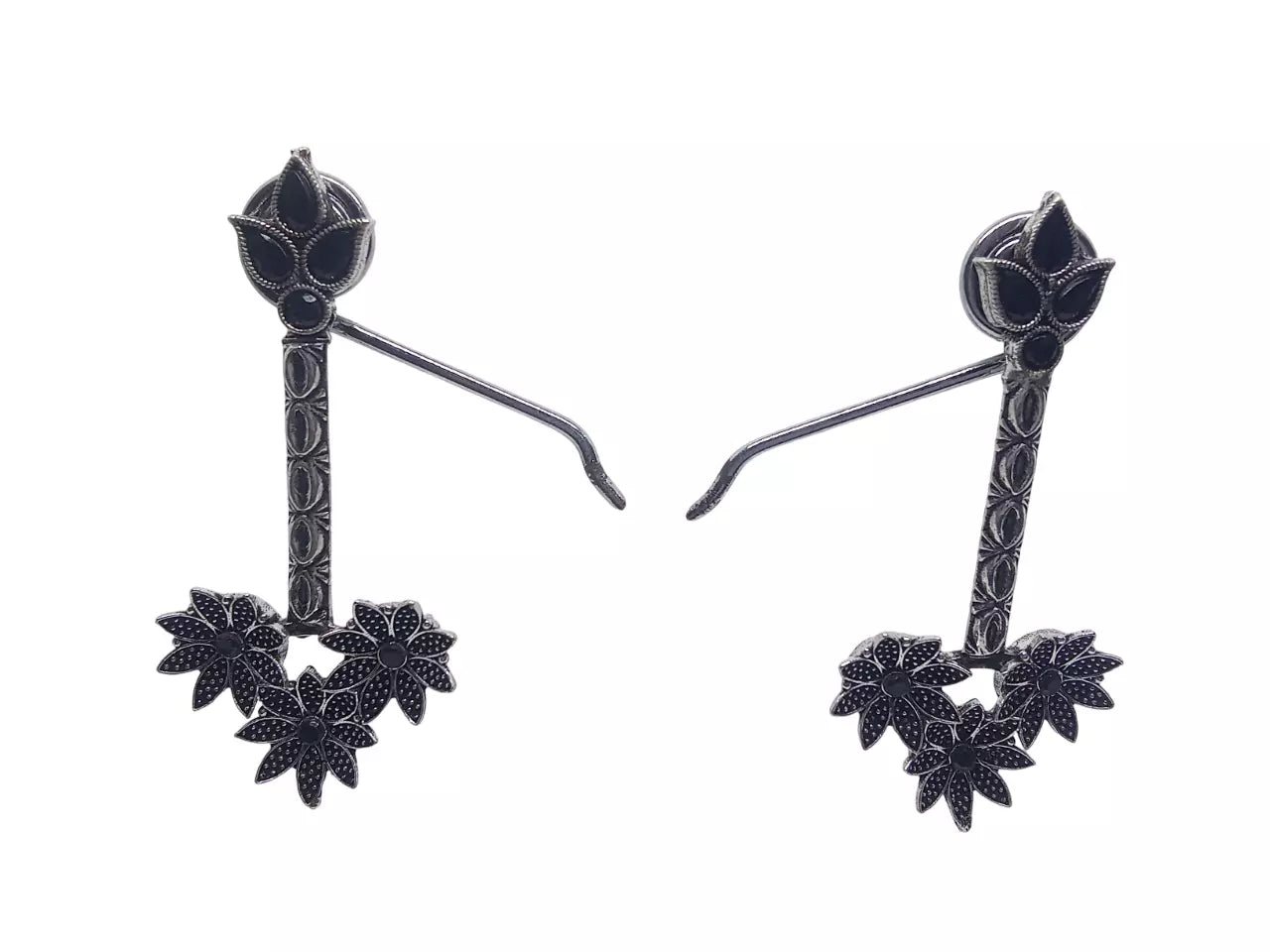 Women Earrings Brass Jewelry Indian Bollywood Style Bridal Earrings By Kalra Creations