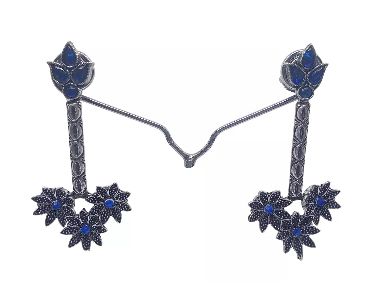 Women Earrings Jewelry Indian Bollywood Bridal Brass Earrings By Kalra Creations