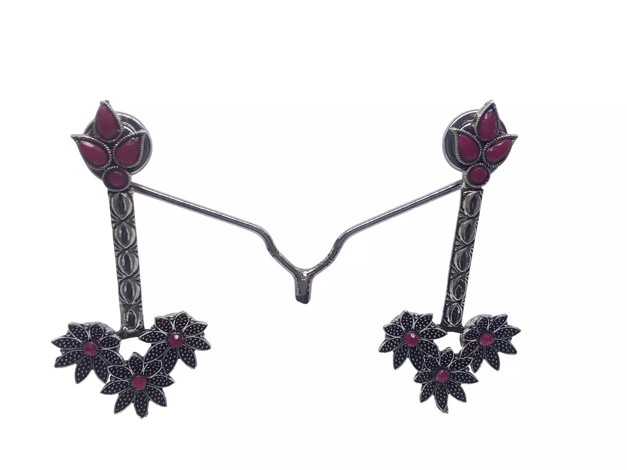 Bollywood Women Style Bridal Brass Earrings Brass Jewelry Indian Earrings By Kalra Creations
