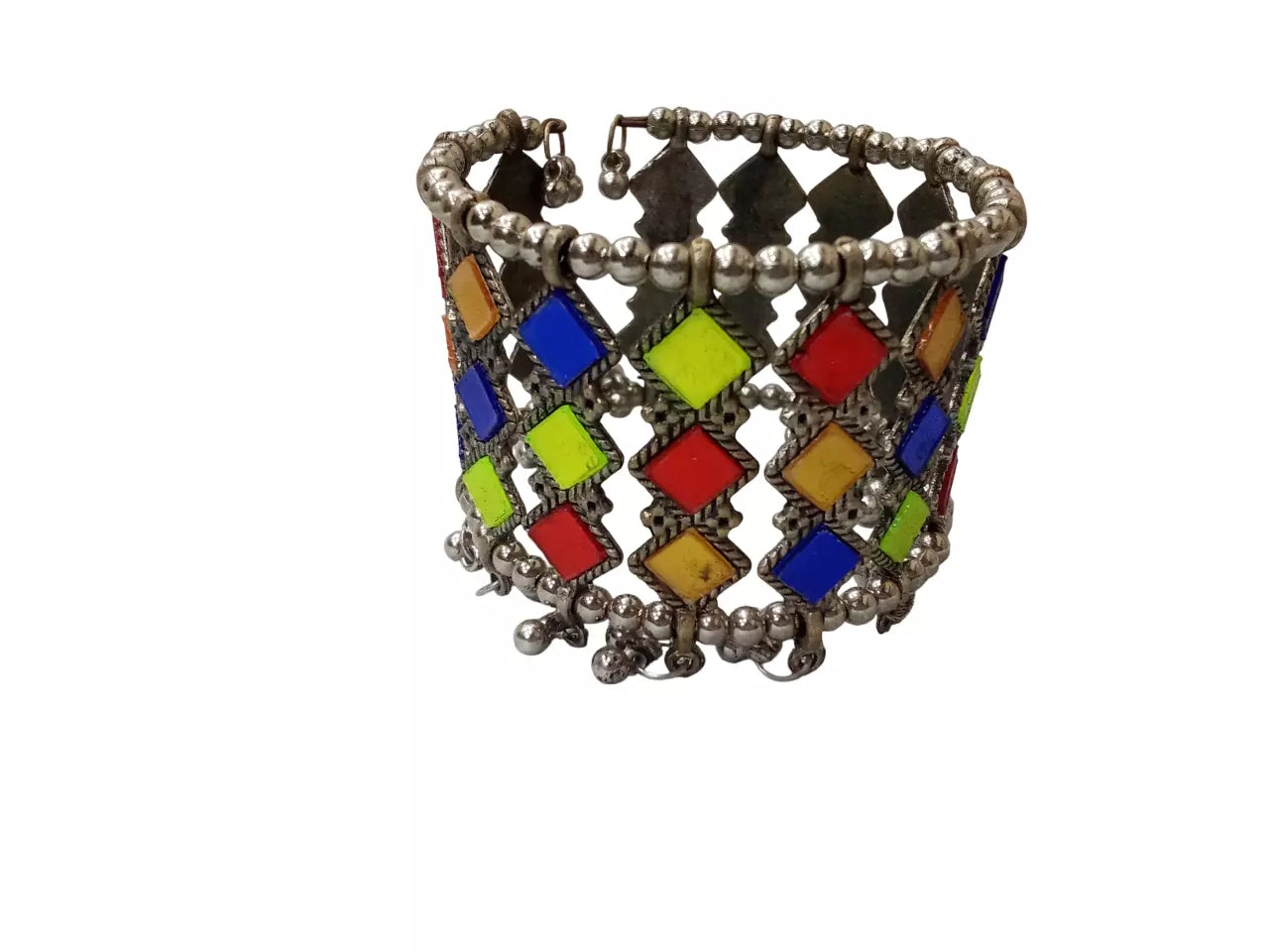 Women Brass Oxidised Rajasthani Side Bracelet Bangles Openable Brass By Kalra Creations