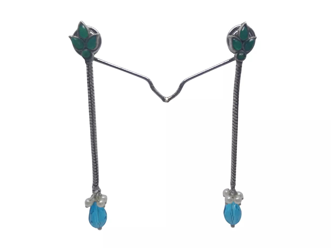 Women Earrings Brass Jewelry Indian Bollywood Style Bridal Brass Earrings By Kalra Creations