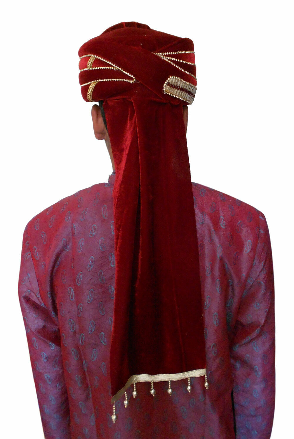 By Kalra Creations Men Hat Indian Wedding Turban Designer Groom Handmade Traditional Pagri Top