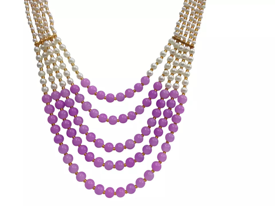 Women Jewellery Necklace Latest Stylish Design Fancy Pearl Necklace Jewelry By Kalra Creations