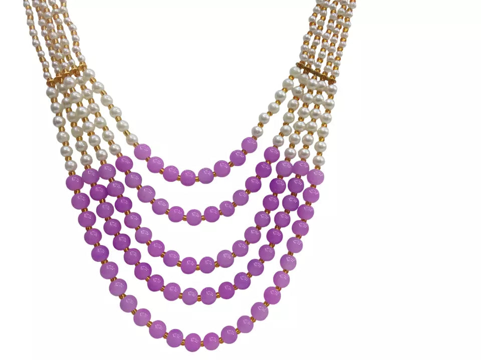 Women Jewellery Necklace Latest Stylish Design Fancy Pearl Necklace Jewelry By Kalra Creations