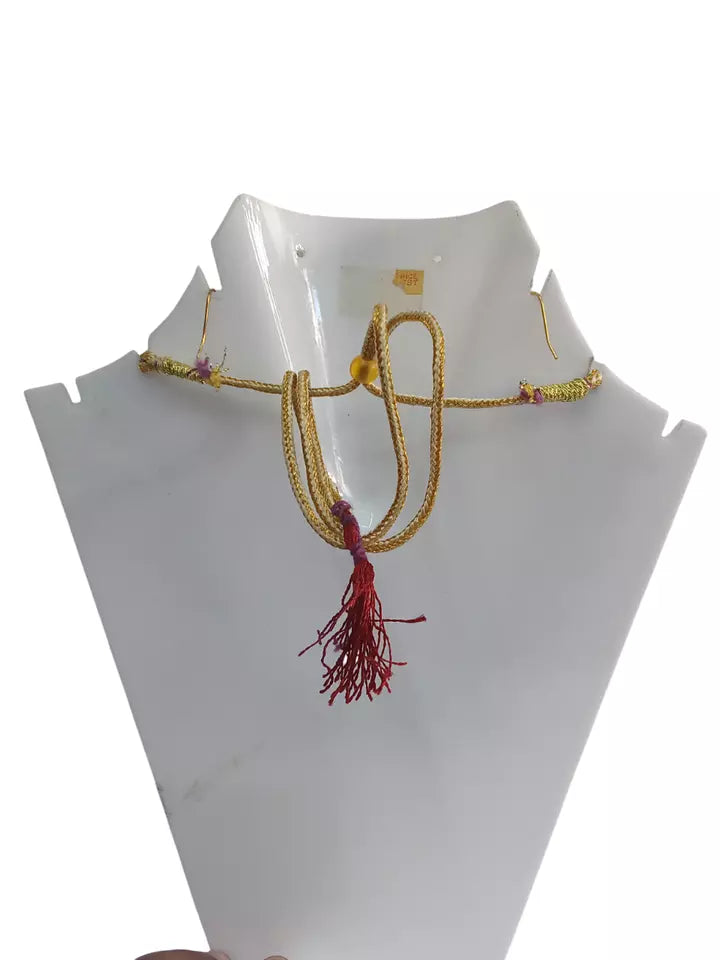 Women Jewellery Necklace Stylish Gold Plated Antique Wedding Girls Pendant Set By Kalra Creations