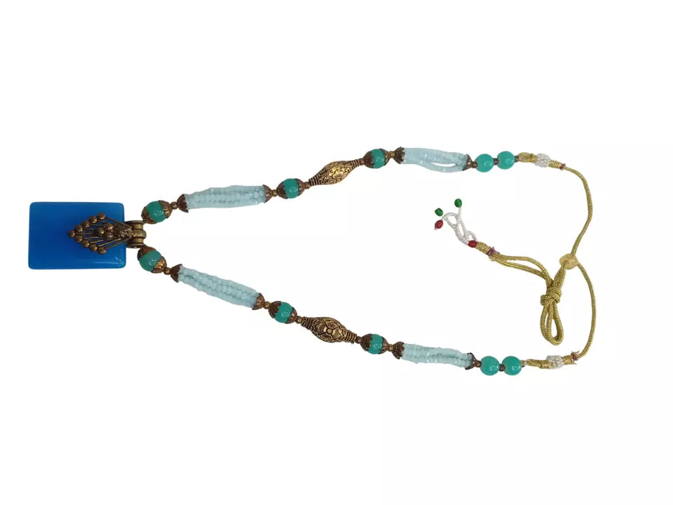 Beauty Pendant Necklace for Women & Girls Neck Chain Locket Fancy Stylish By Kalra Creations