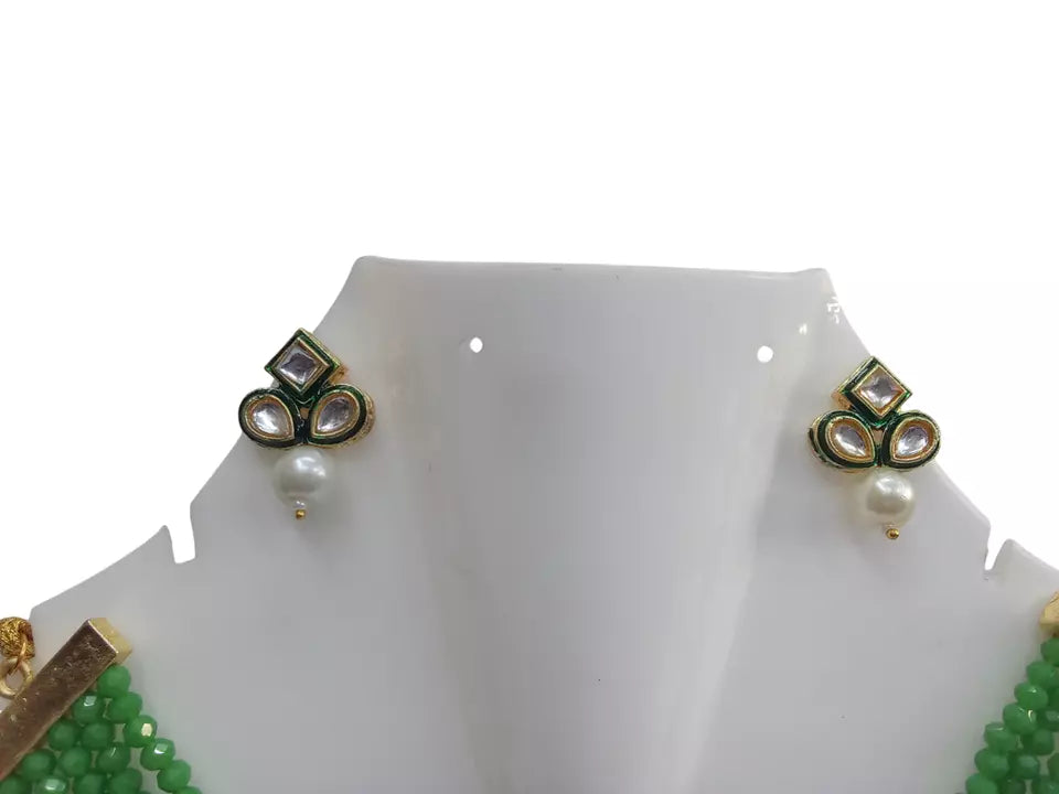 Women Jewellery Necklace Stylish Gold Plated Antique Wedding Girls Pendant Set By Kalra Creations