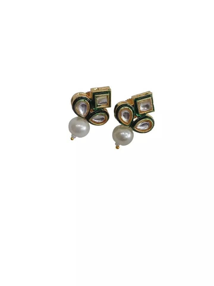 Women Jewellery Necklace Stylish Gold Plated Antique Wedding Girls Pendant Set By Kalra Creations